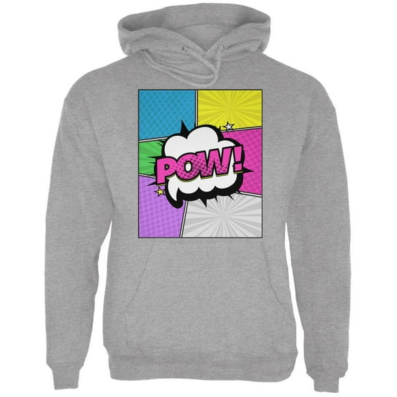 Halloween Pop Art Costume Mens Hoodie Storm Grey 2XL