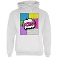 thumbnail image 1 of Halloween Pop Art Costume Mens Hoodie White SM, 1 of 1