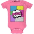 thumbnail image 1 of Halloween Pop Art Costume Soft Baby One Piece Raspberry 6 Month, 1 of 1