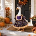 thumbnail image 1 of Halloween Porch Goose Dress Set, 23 Inch Goose Statue Costume for Lawn Display, Outdoor Decoration for Front Door, Yard, Garden, Patio and Seasonal Parties, 1 of 9