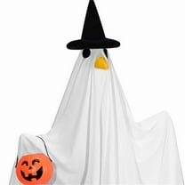 Halloween Porch Goose Outfit, 23 Inch Holiday Costume for Lawn Goose Statue, Garden Yard Decoration Accessory