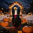 thumbnail image 1 of Halloween Porch Goose Outfits 23 Inch Cloth Stylish Rose Dress for Outdoor Yard Decor Holiday Goose Costume for Family Patio Black by MPOISVA, 1 of 6