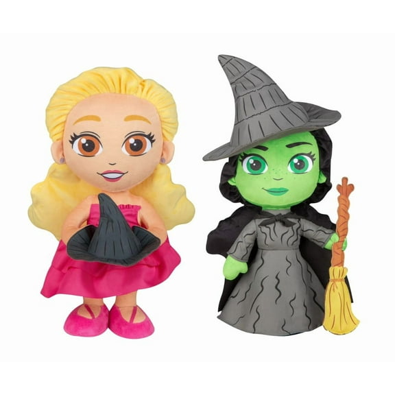 Halloween Porch Greeter Glinda and Elphaba Universal Wicked Indoor/Outdoor Halloween Decoration