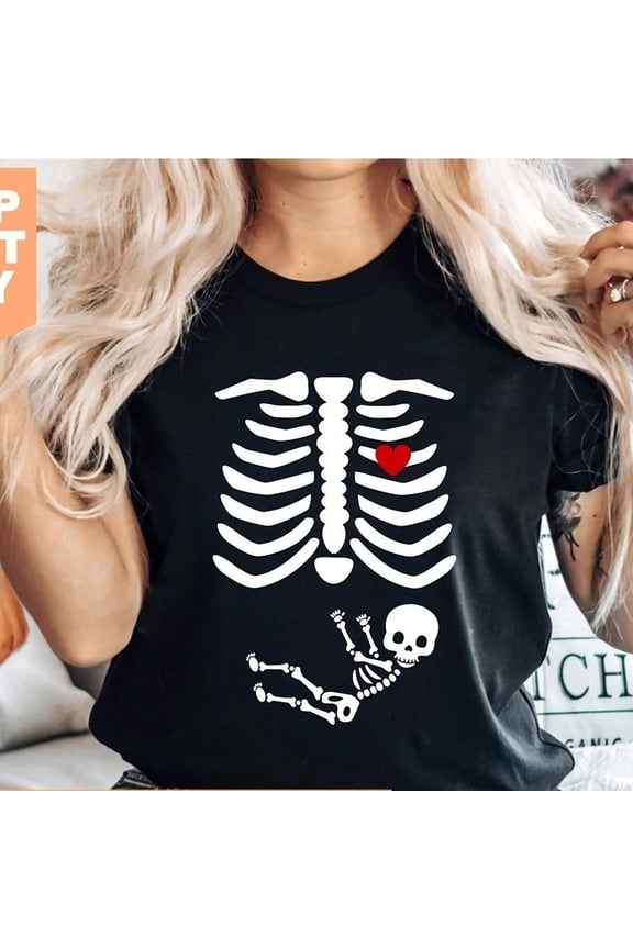 Halloween Pregnanchirt, Halloween Swea, Skeleton S1Hirt, Pregnancy Announcet Swea, S1Hirt, Skeleton Maternithirt