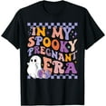 thumbnail image 1 of Halloween Pregnancy Announcement In My Spooky Pregnant Era T-Shirt,tops tees, 1 of 4