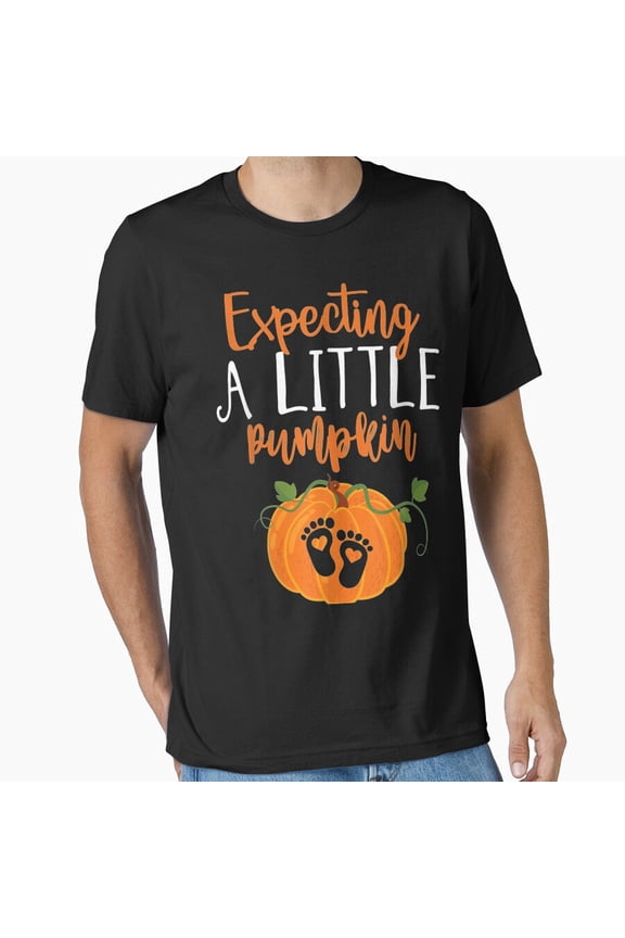 Halloween Pregnancy Mom To Be Expecting Little Pumpkin Unisex T-Shirt, up to size 5XL