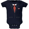 thumbnail image 1 of Halloween President Costume Republican Soft Baby One Piece Navy 18-24 M, 1 of 1
