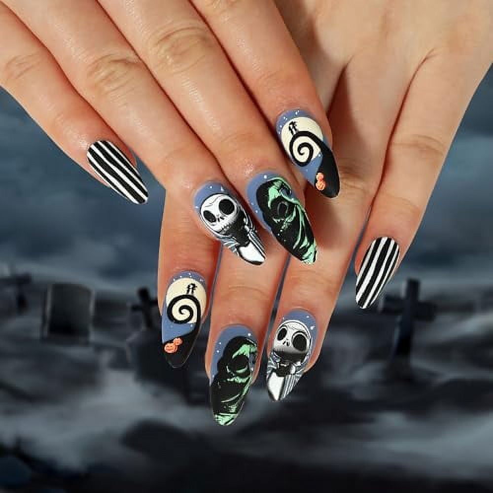 Nightmare Before Christmas Nails