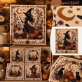 thumbnail image 1 of Halloween Primitive Cross Stitch Kit, Halloween Embroidery Kit, Spooky Halloween Decor, Halloween Decorations for Home, Pre-Sorted Supplies No Extra Tools Needed for Crafting, 1 of 6