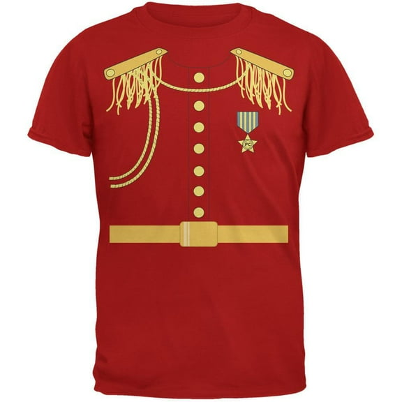 Halloween Prince Charming Costume Red Adult T-Shirt - X-Large