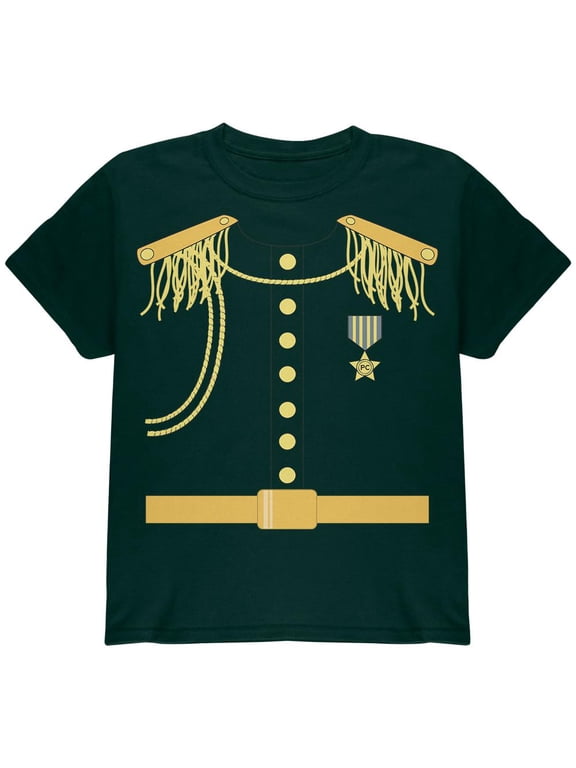 Halloween Prince Charming Costume Youth T Shirt Forest Green Youth X-SM