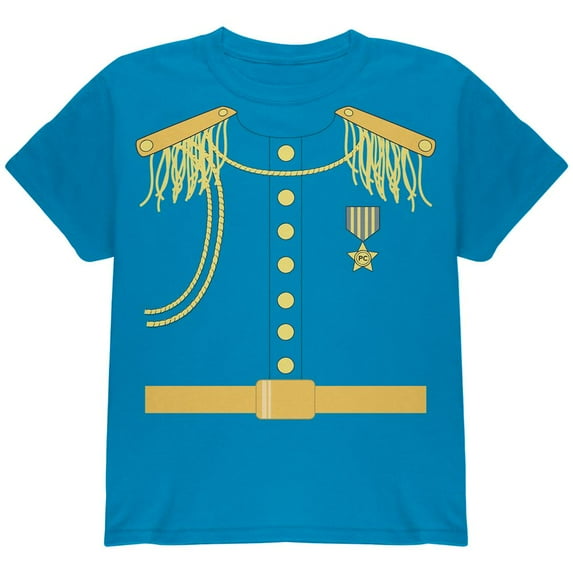 Halloween Prince Charming Costume Youth T Shirt Sapphire YMD