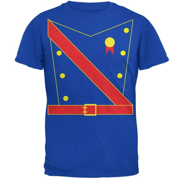 Halloween Prince King Royal Guard Costume Mens Soft T Shirt Royal 2XL