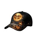thumbnail image 1 of Halloween Print Baseball Cap Snapback Adjustable For Men Women Classic Casual Sports Daily Wear Sun Hat, 1 of 3