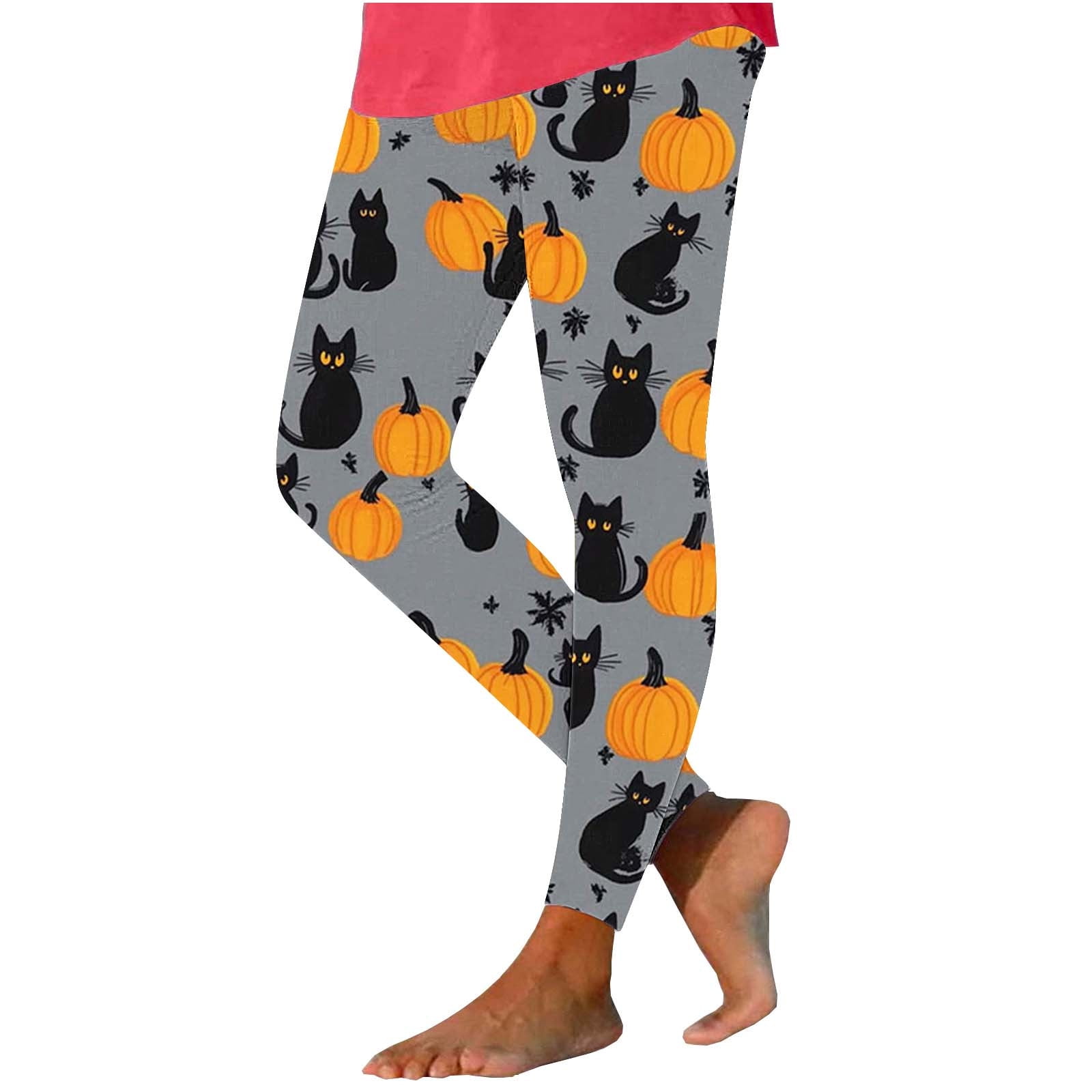 Halloween Printed Legging for Women Elastic High Waist Comfy Full Halloween Printed Legging for Women Elastic High Waist Comfy Full