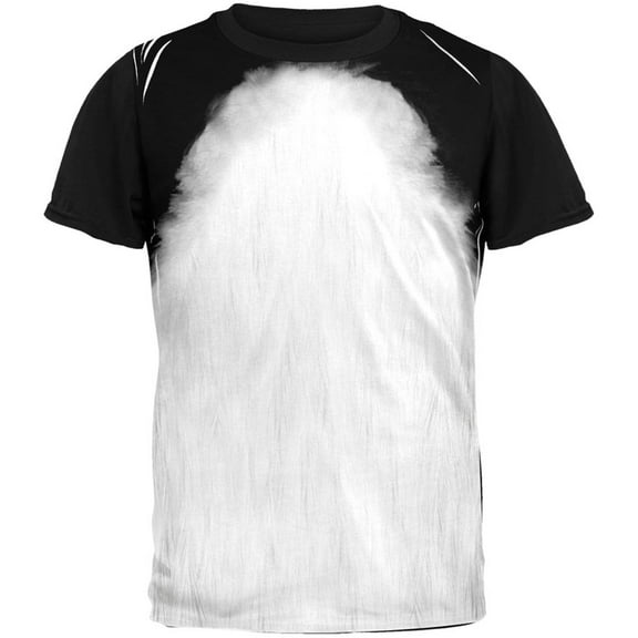 Halloween Puffin Costume Adult Black Back T-Shirt - Small