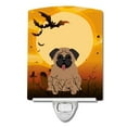 thumbnail image 1 of Halloween Pug Brown Ceramic Night Light, 1 of 1