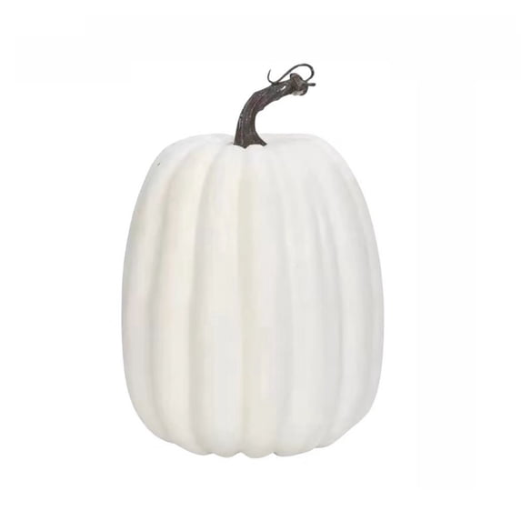 Halloween Pumpkin, Artificial Pumpkins, Fall Decorations, 8.5 Inch Large Outdoor Foam Fake Pumpkins For Halloween Autumn Harvest Festival Home Table Decor