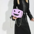 thumbnail image 1 of Halloween Pumpkin Bag, Leather Crossbody Shoulder Bag, Casual Commuting Chain Bag, Fall Pumpkin Purse, Cute Halloween Handbag for Women, Spooky Party Accessories, 1 of 6