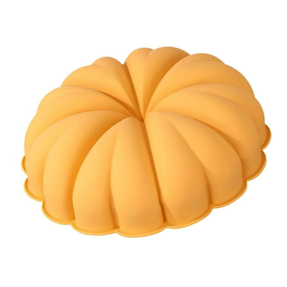 Halloween Pumpkin Baking Mold - 3D Silicone Candy/Soap/Candle Mould for Thanksgiving & Autumn Treats, Cupcakes & Home Decor