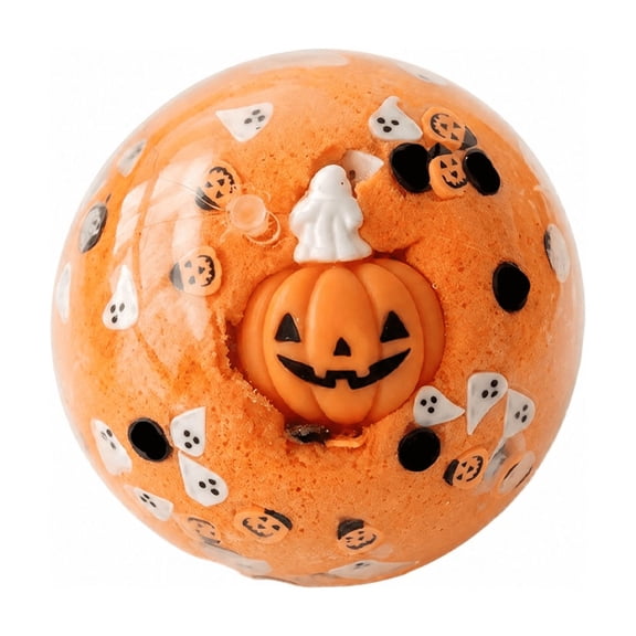 Halloween Pumpkin Ball Squishy Toy Slow Rising Fidget Stress Ball Decompression for Kids Adults Teens Anxiety Relief Classroom Sensory Goodie Bag Filler Stocking Stuffer