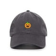 thumbnail image 1 of Halloween Pumpkin Baseball Cap Embroidered Cotton Adjustable Dad Hat Charcoal, 1 of 1