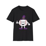 Halloween Pumpkin Baseball T-Shirt