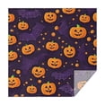 thumbnail image 1 of Halloween Pumpkin Bat Pattern Square Tablecloth,Waterproof Square Table Cover,Wipeable Spillproof Washable Table Cover for Home Kitchen Party Decor 52"x52"(132x132cm), 1 of 6