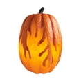thumbnail image 1 of Halloween Pumpkin Battery Powered Lighted Flame Lights, 8 Inch Artificial Fake Harvest Pumpkins for Outdoor Indoor,Party Gifts Outdoor Garden Decor (A), 1 of 3