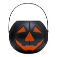 thumbnail image 1 of Halloween Pumpkin Bucket Decorations - Large 6.3" Trick or Treat Bucket with Handle, Foldable Detachable Pumpkin Candy Pail for Party Favors, Home Decor & Goodies Collection, 1 of 6
