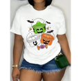 thumbnail image 1 of Halloween Pumpkin Bucket Graphic T-Shirt Candy Print Tee S-4XL, 1 of 6