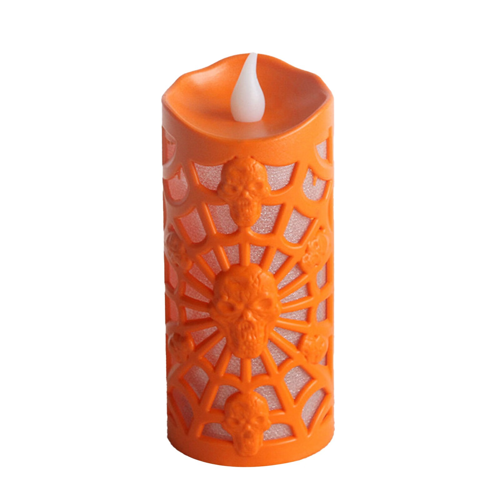 Pumpkin Candle Lights Orange Flameless Candle Lights LED Lights Festive