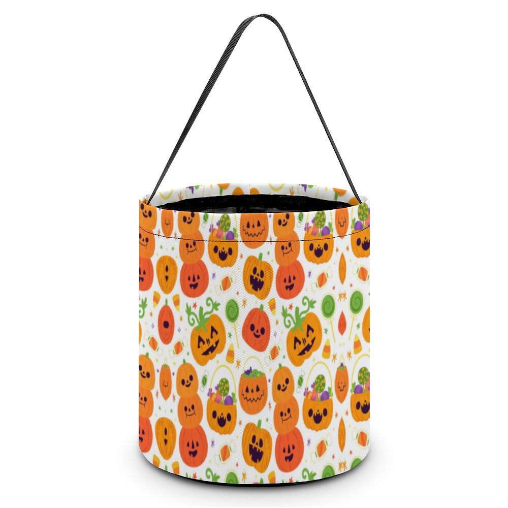 Halloween Pumpkin Candy Baskets Halloween Bucket for Kids Trick or
