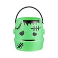 thumbnail image 1 of Halloween Pumpkin Candy Bucket With Handle, Trick Or Treat Ghost Halloween Candy Bucket, Halloween Treat Pail Decorations, 1 of 3