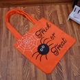thumbnail image 1 of Halloween Pumpkin Candy Handbag Witch Festival Mall Kindergarten Biscuit Gift Bag Halloween Decoration Orange, 1 of 10