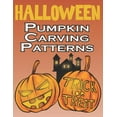 thumbnail image 1 of Halloween Pumpkin Carving Patterns: 50 Templates for Carving Funny and Spooky Faces, Halloween Designs Stencils, (Paperback), 1 of 1