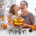 thumbnail image 1 of Halloween Pumpkin Carving Set Stainless Steel Mould Baking Tool DIY Pumpkin Lamp Carving Tool, 1 of 5