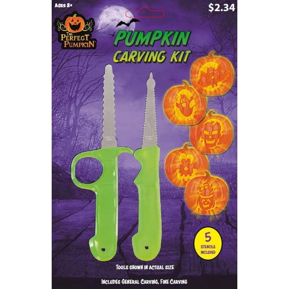 Halloween Pumpkin Carving Tools and Stencil Kit, The Perfect Pumpkin
