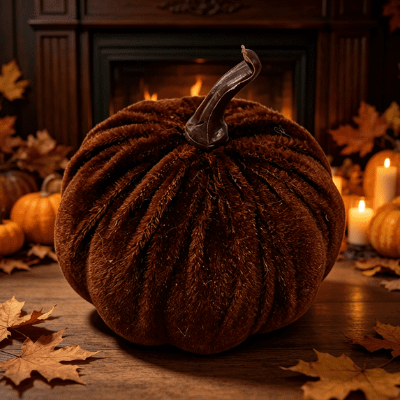 Halloween Pumpkin Centerpiece, Fall Thanksgiving Decor For Home Table Shelf And Party Displays, Festive Accent For Dining Room Kitchen Entryway Gatherings And Holiday Celebrations