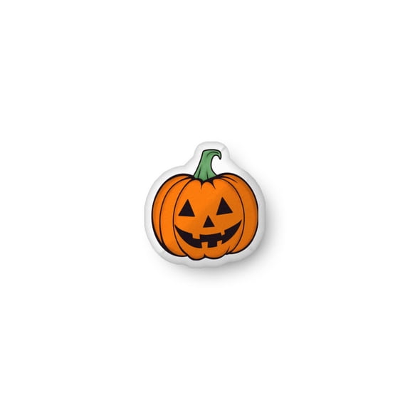 Halloween Pumpkin Custom-shaped pillow (10″×10″)