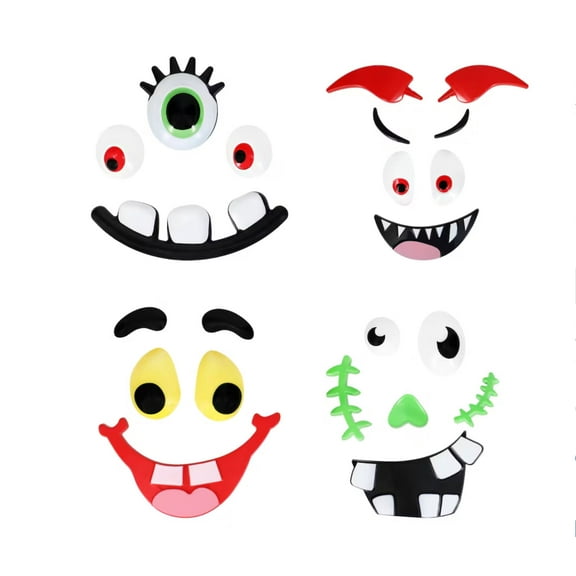 Halloween Pumpkin Decorating Art Kit (4 Pack)