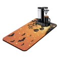 thumbnail image 1 of Halloween Pumpkin Dish Drying Mat for Kitchen Counter Evil Pumpkin Ghost Coffee Bar Mat Absorbant Collapsible 17x31.5 Inch Dry Pad for Dining Table Coffee Bar, 1 of 4