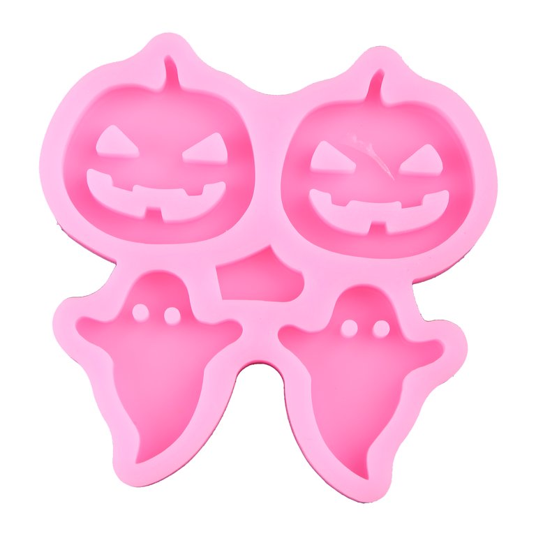 Halloween Silicone earrings mold for resin and epoxy Pumpkin