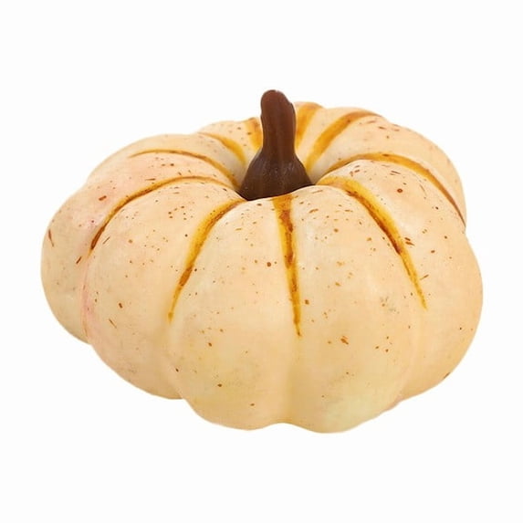 Halloween Pumpkin Fall Harvest Decoration, Colorful Crooked Artificial Mini Pumpkins with Twisted Stems for Window Display Shelf Tabletop Centerpiece Fall Accent Ornament for Thanksgiving