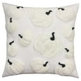 thumbnail image 1 of Halloween Pumpkin Fall Throw Pillow Covers 18x18 Inch Autumn Cushion Covers with 3D Embroidery Soft Plush Pillow Cases for Sofa Couch Living Room Bedroom Farmhouse Thanksgiving Halloween, 1 of 7