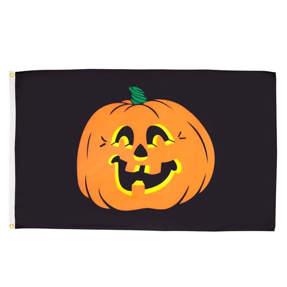AZ FLAG Halloween Pumpkin Flag 3x5 ft Pirate 100D Polyester 2 Grommets