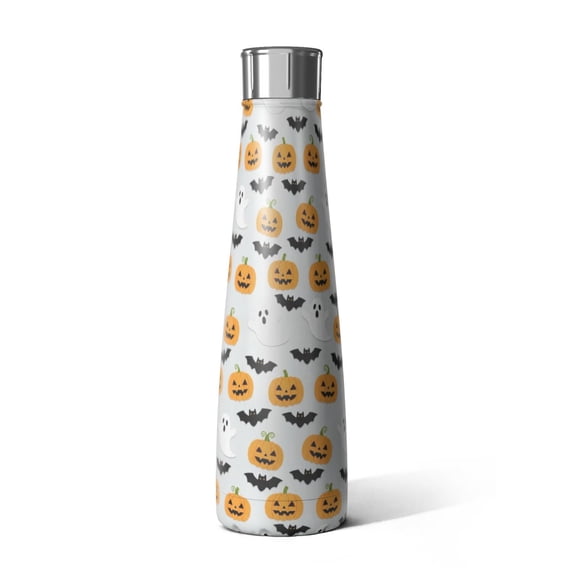 Halloween Pumpkin Ghost Bat Pattern Cola Shaped Water Bottle 1 Pack ...