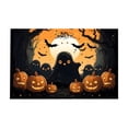 thumbnail image 1 of Halloween Pumpkin Ghost Doormat, Stylish Soft Non-Slip Decorative Rugs for Bathroom Kitchen Bedroom Entryway, 1 of 6