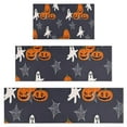 thumbnail image 1 of Halloween Pumpkin Ghost Pattern Kitchen Rugs Sets Of 3,Kitchen Runner Rugs Non Skid Washable,Decorative Kitchen Floor Mats for Kitchen,Sink,Laundry,17"x30"+ 17"x47" + 17"x59", 1 of 6