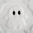 thumbnail image 1 of Halloween Pumpkin Ghost Pillow Cover | Festive Double-Stitched Seam Durable Polyester | Hidden Zipper | Fade-Resistant Prints | Orange White | Soft Cozy Home Décor | 1-Pack | 18x18 Inches, 1 of 9
